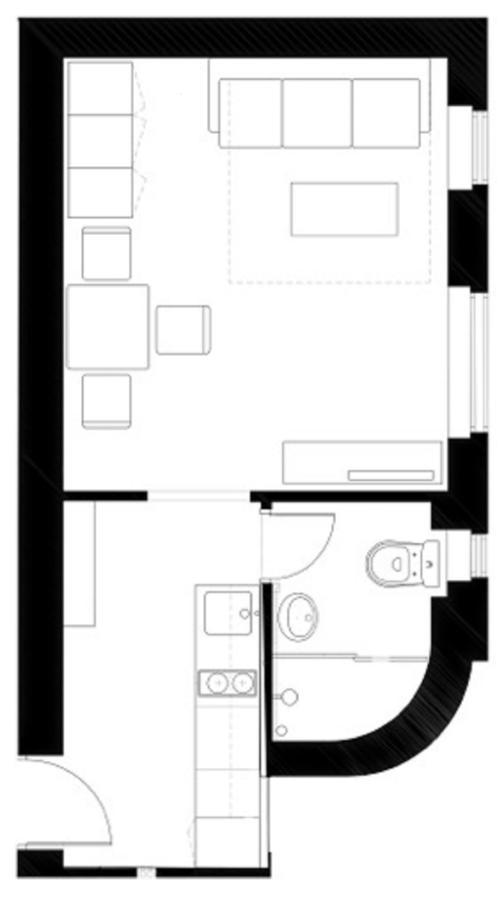 Optimist No.1 Apartamento Belgrado Quarto foto